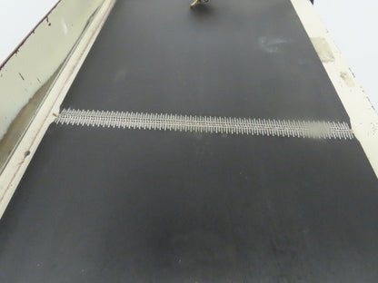 12"Wx46"L"x31"H Smooth Belt Conveyor 115V 1Ph 0-47" FPM