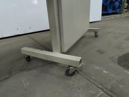 12"Wx46"L"x31"H Smooth Belt Conveyor 115V 1Ph 0-25 FPM