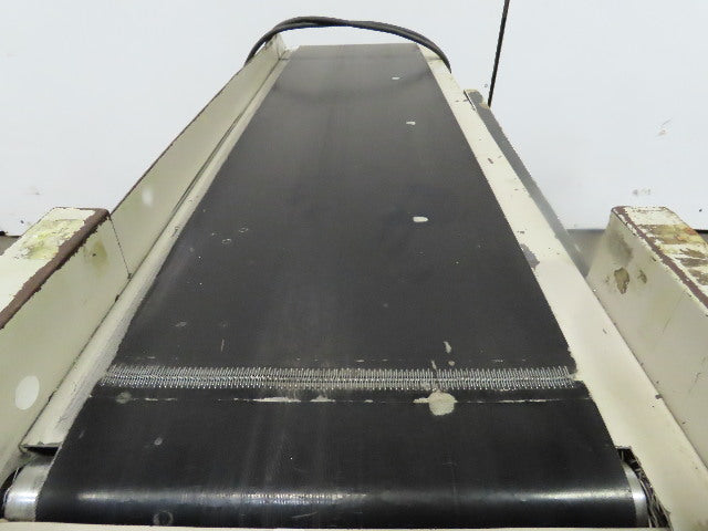 12"Wx46"L"x31"H Smooth Belt Conveyor 115V 1Ph 0-25 FPM