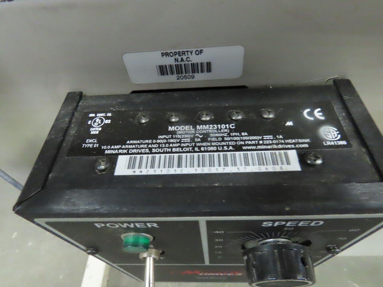 12"Wx46"L"x31"H Smooth Belt Conveyor 115V 1Ph 0-43 FPM
