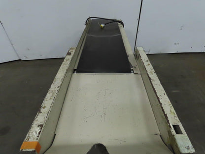 12"Wx46"L"x31"H Smooth Belt Conveyor 115V 1Ph 0-43 FPM