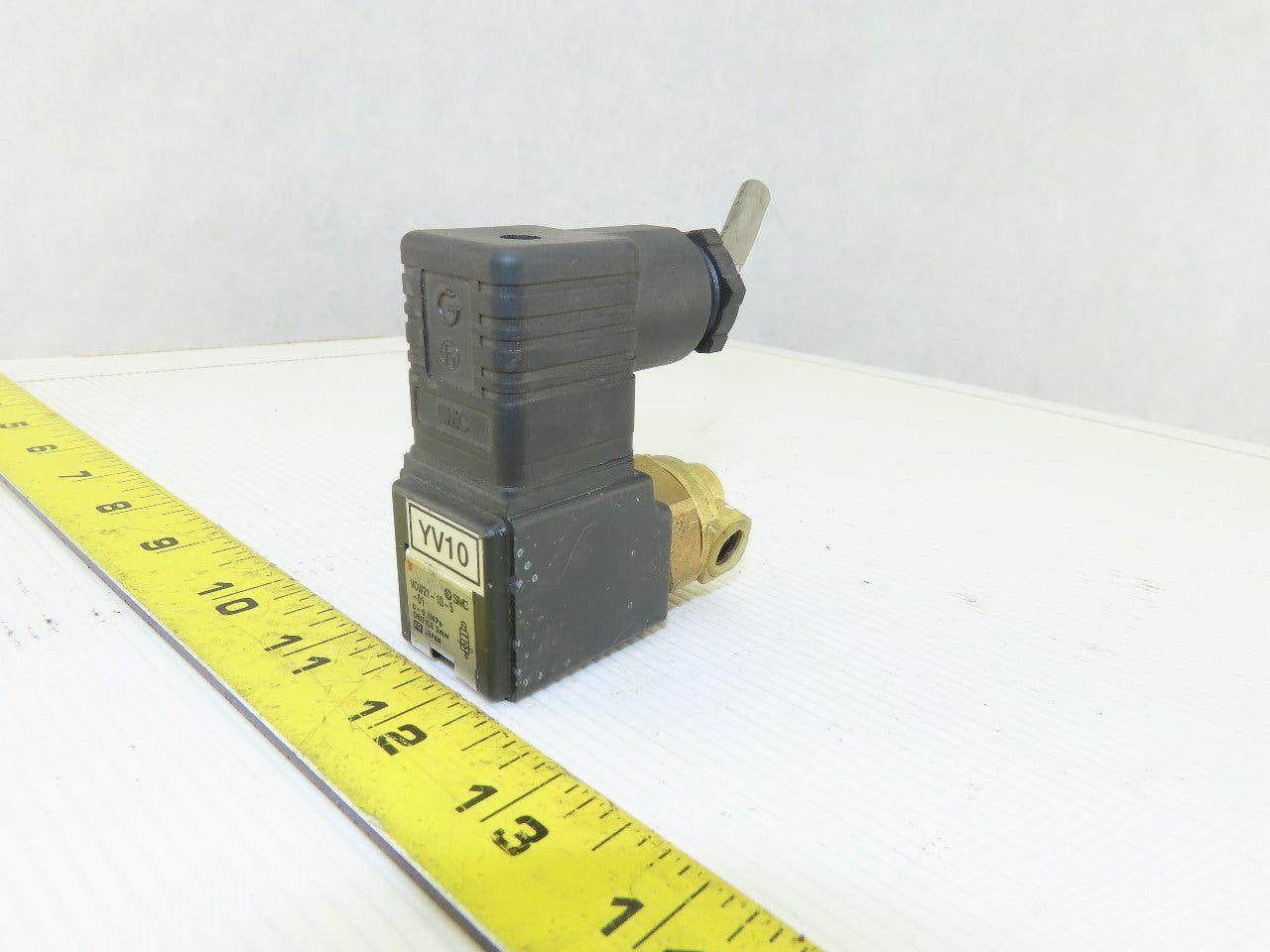 SMC VCW21-1D-5-01 Solenoid Valve 1/8"NPT 5mm Orifice 0-0.3MPa
