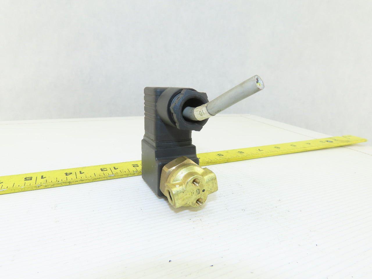 SMC VCW21-1D-5-01 Solenoid Valve 1/8"NPT 5mm Orifice 0-0.3MPa