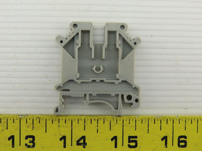 Phoenix Contact UK3 DIN Rail W/30 Terminal Block Strip 28-12 AWG Lot of 2
