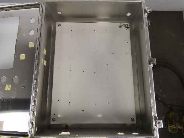 Stainless Steel Wall Mount Electrical Box/Enclosure 30x24x8" W/Backplate
