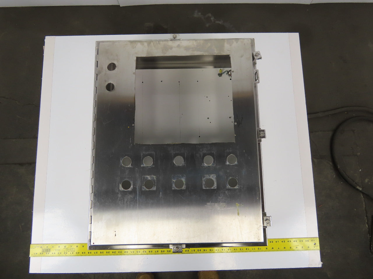 Stainless Steel Wall Mount Electrical Box/Enclosure 30x24x8" W/Backplate