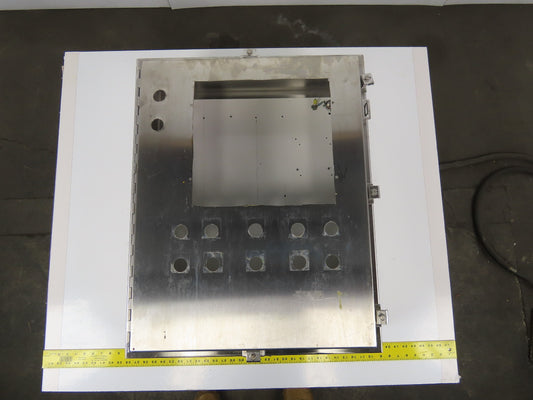 Stainless Steel Wall Mount Electrical Box/Enclosure 30x24x8" W/Backplate