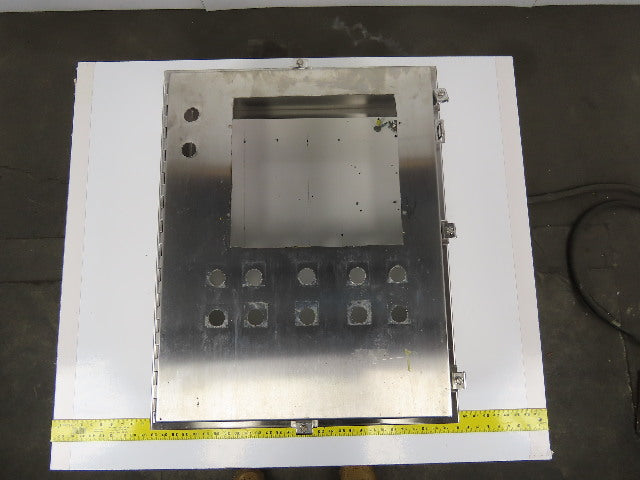 Stainless Steel Wall Mount Electrical Box/Enclosure 30x24x8" W/Backplate