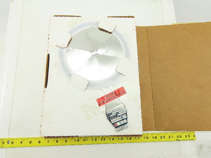 BS & B 6" AV Rupture Disc 316 Stainless Steel 4.0PSDI Min 6.5PSID Max 221°C