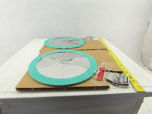 BS&S 8" AV Rupture Disc 316SS 4.0PSDI Min 6.5PSID Max 500°F Lot of 2