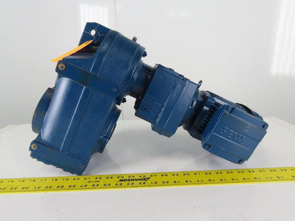 Sew Eurodrive FA67B R37 DRS71S4 Parallel Shaft Helical Gearmotor230/460V 32RPM