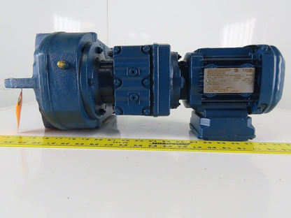 Sew Eurodrive FA67B R37 DRS71S4 Parallel Shaft Helical Gearmotor230/460V 32RPM