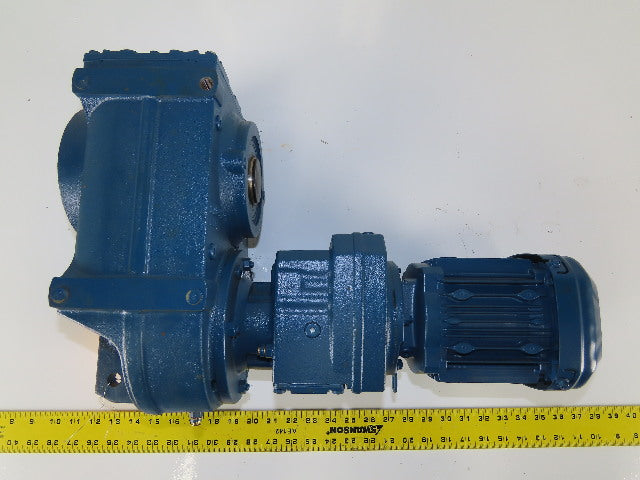 Sew Eurodrive FA67B R37 DRS71S4 Parallel Shaft Helical Gearmotor230/460V 32RPM