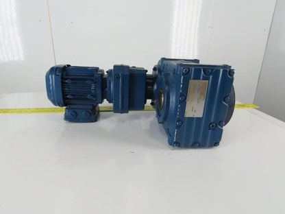 Sew Eurodrive FA67B R37 DRS71S4 Parallel Shaft Helical Gearmotor230/460V 32RPM