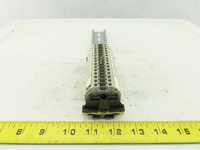 Wieland WK4/U 15 Gray DIN Rail Terminal Blocks (465 Total) Lot of 31