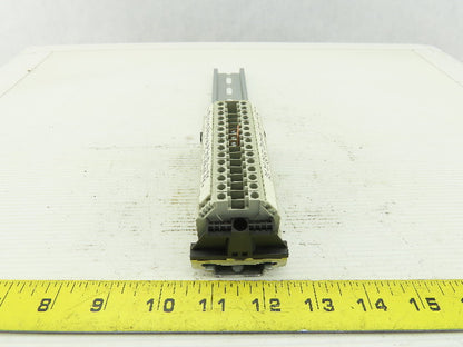 Wieland WK4/U 15 Gray DIN Rail Terminal Blocks (465 Total) Lot of 31