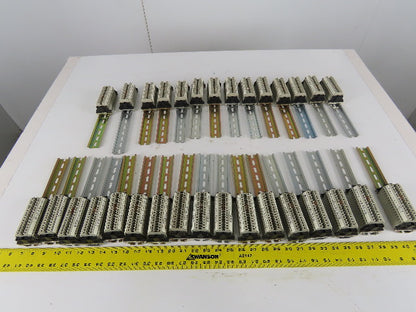 Wieland WK4/U 15 Gray DIN Rail Terminal Blocks (465 Total) Lot of 31