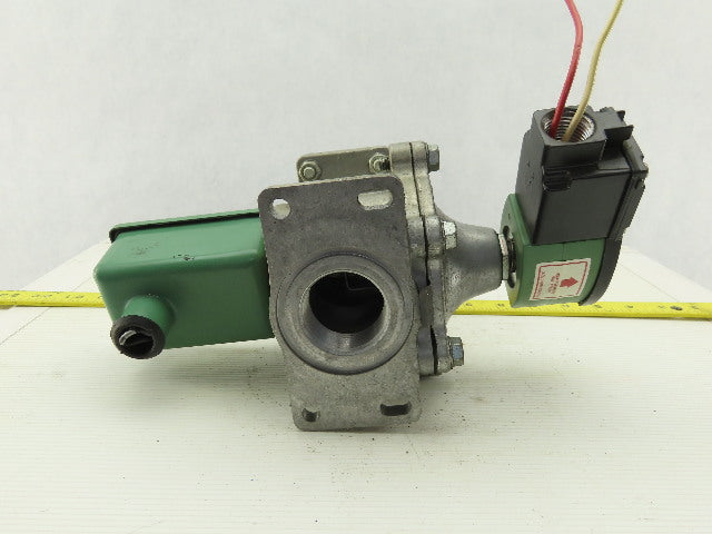 ASCO JKP 8214G261C 1-1/4" NPT 2-Way Fuel Gas Solenoid Valve 120V