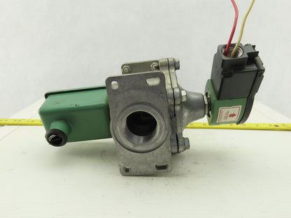 ASCO JKP 8214G261C 1-1/4" NPT 2-Way Fuel Gas Solenoid Valve 120V