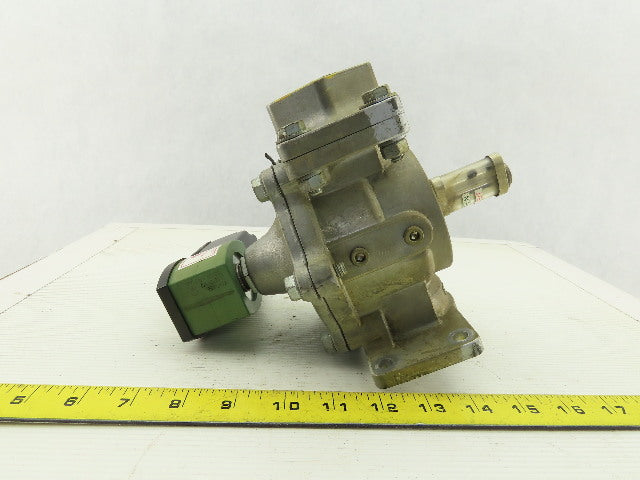 ASCO JKP 8214G271VI 1-1/4" NPT 2-Way Fuel Gas Solenoid Valve 120V