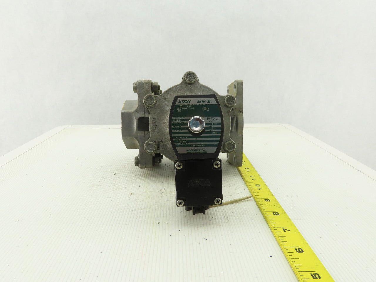 ASCO JKP 8214G271VI 1-1/4" NPT 2-Way Fuel Gas Solenoid Valve 120V