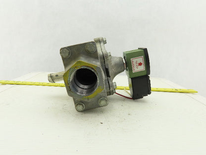 ASCO JKP 8214G271VI 1-1/4" NPT 2-Way Fuel Gas Solenoid Valve 120V