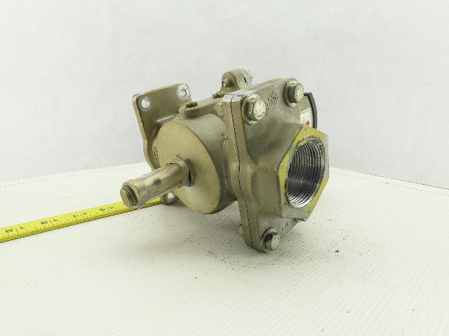 ASCO JKP 8214G271VI 1-1/4" NPT 2-Way Fuel Gas Solenoid Valve 120V