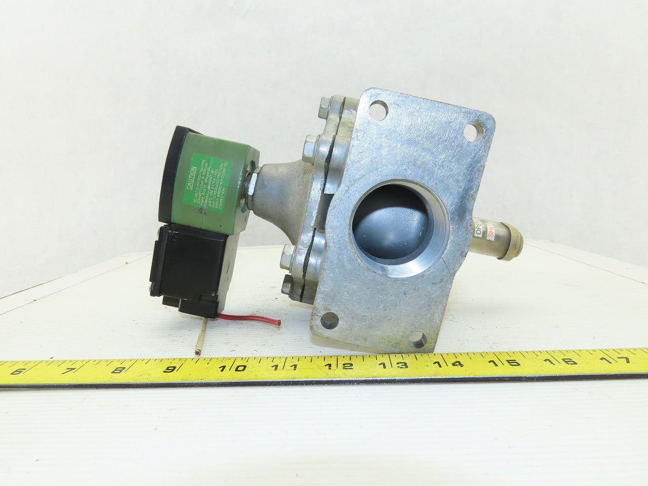 ASCO JKP 8214G271VI 1-1/4" NPT 2-Way Fuel Gas Solenoid Valve 120V
