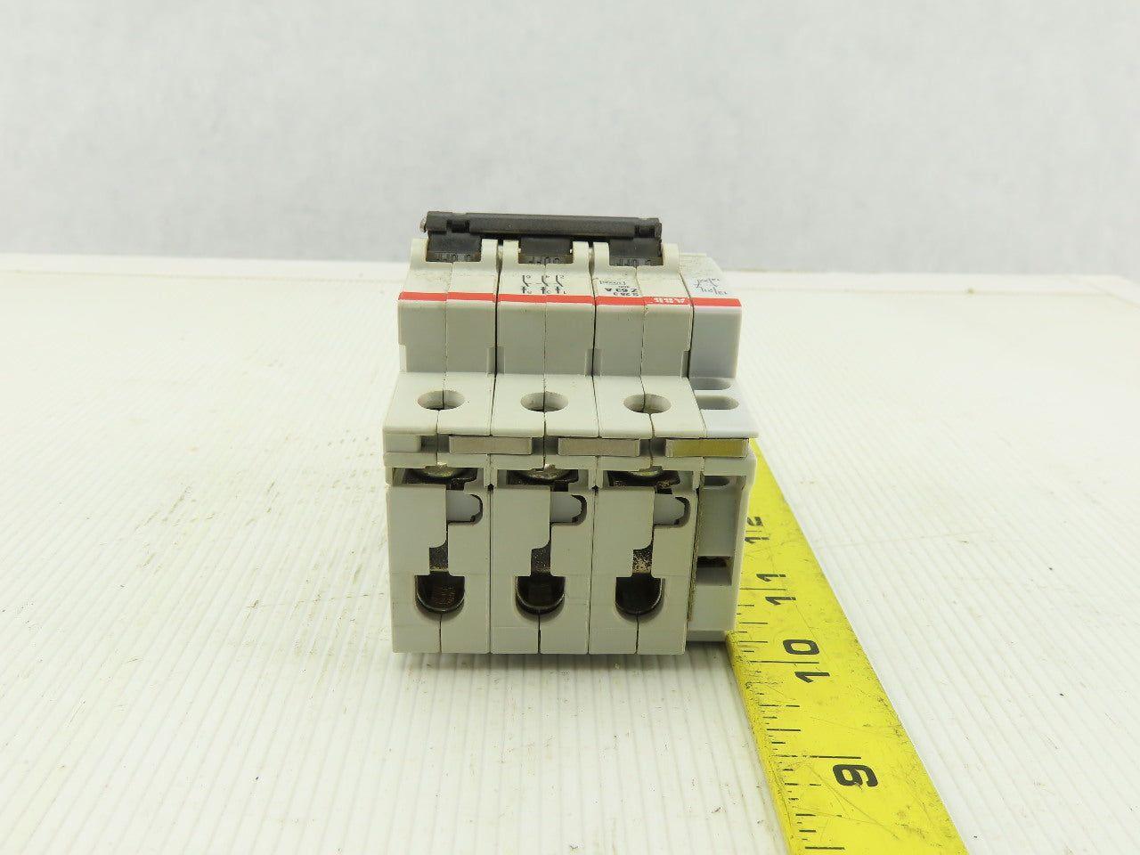 ABB S 23 3 Z63A VDE 0660 3 Pole Circuit Breaker 277/480V W/Aux Contact