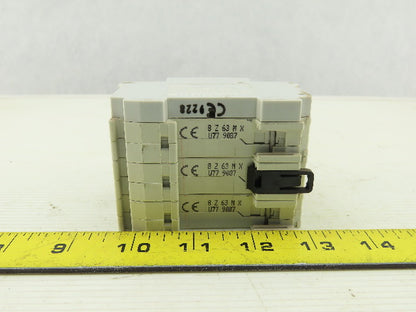 ABB S 23 3 Z63A VDE 0660 3 Pole Circuit Breaker 277/480V W/Aux Contact