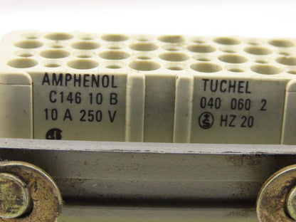 Amphenol  C146 10B 2 10A 250V Female Plug Connector W/Housing