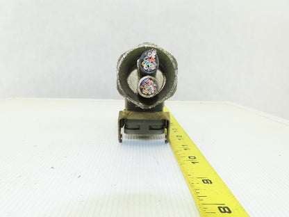 Amphenol  C146 10B 2 10A 250V Female Plug Connector W/Housing
