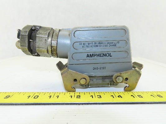 Amphenol  C146 10B 2 10A 250V Female Plug Connector W/Housing