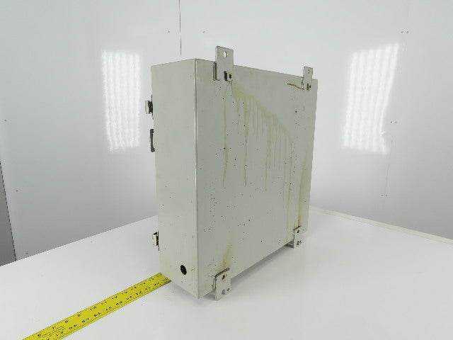 HAMMOND MANUFACTURING Wall Mount Electrical Enclosure JIC 20x20x6" W/Back Plate