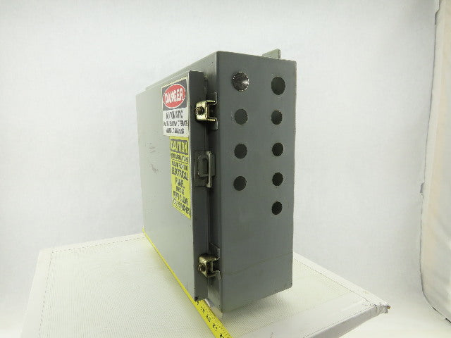 Hoffman A161606LP Wall Mount Electrical Enclosure JIC 16x16x6" W/Back Plate