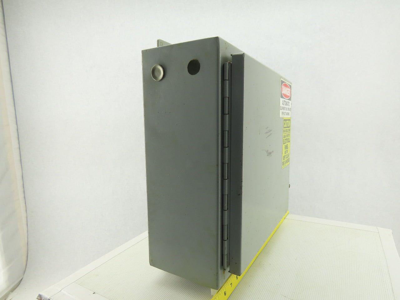 Hoffman A161606LP Wall Mount Electrical Enclosure JIC 16x16x6" W/Back Plate