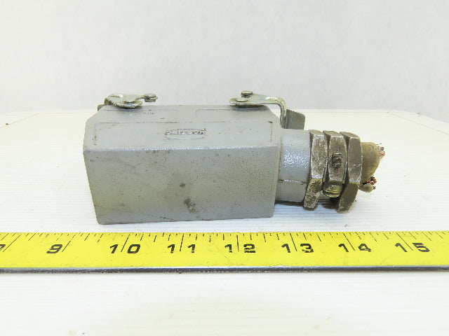 Amphenol C146 10B 64 Pin Female Side Entry Hood 10A 250V