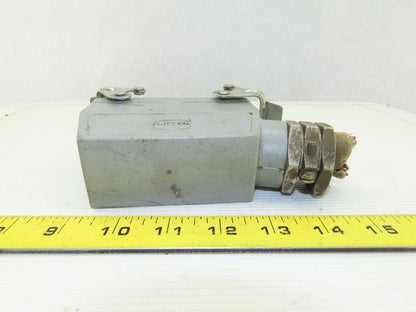 Amphenol C146 10B 64 Pin Female Side Entry Hood 10A 250V