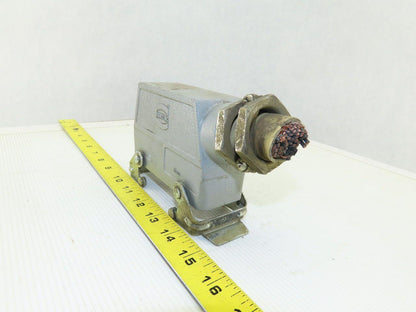 Amphenol C146 10B 64 Pin Female Side Entry Hood 10A 250V