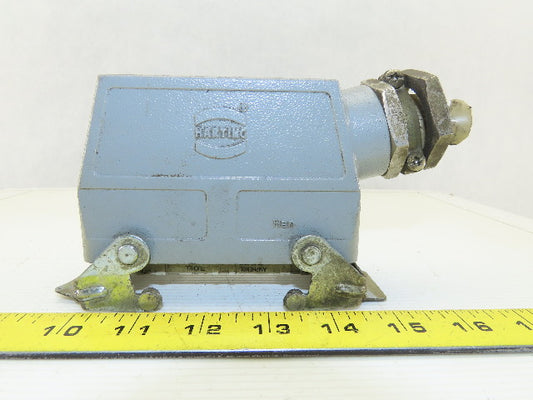 Amphenol C146 10B 64 Pin Female Side Entry Hood 10A 250V