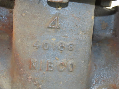 NIBCO 40182 4"Flanged Gate Valve IBBM Gate 125SWP 200WOG