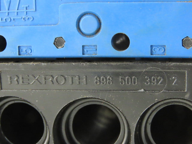 P-031163-00005 5/2 Way Solenoid Control Valve 24V Coil W/Manifold Bank Pneumatic