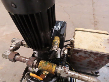 5" Magnetic Incline Chip Conveyor 2-1/2FPM 20" Discharge Coolant Recovery System