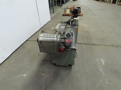 5" Magnetic Incline Chip Conveyor 2-1/2FPM 20" Discharge Coolant Recovery System