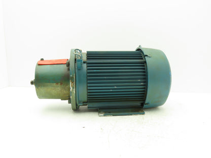 US Motors Uni Mount 125 5 HP Electric AC Motor 1750RPM 208-230/460V 3Ph 184T
