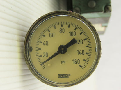 Numatics 801SS400K000030 Pneumatic Solenoid Valve W/0825S4515000030 Regulator