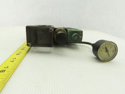 Numatics 801SS400K000030 Pneumatic Solenoid Valve W/0825S4515000030 Regulator
