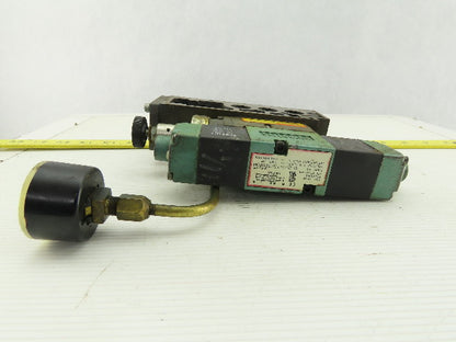 Numatics 801SS400K000030 Pneumatic Solenoid Valve W/0825S4515000030 Regulator