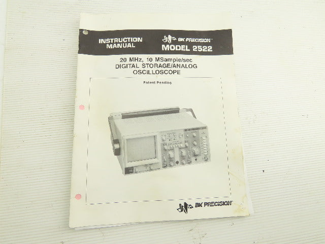 BK Precision Model 2552 20MHz Digital Storage Oscilloscope