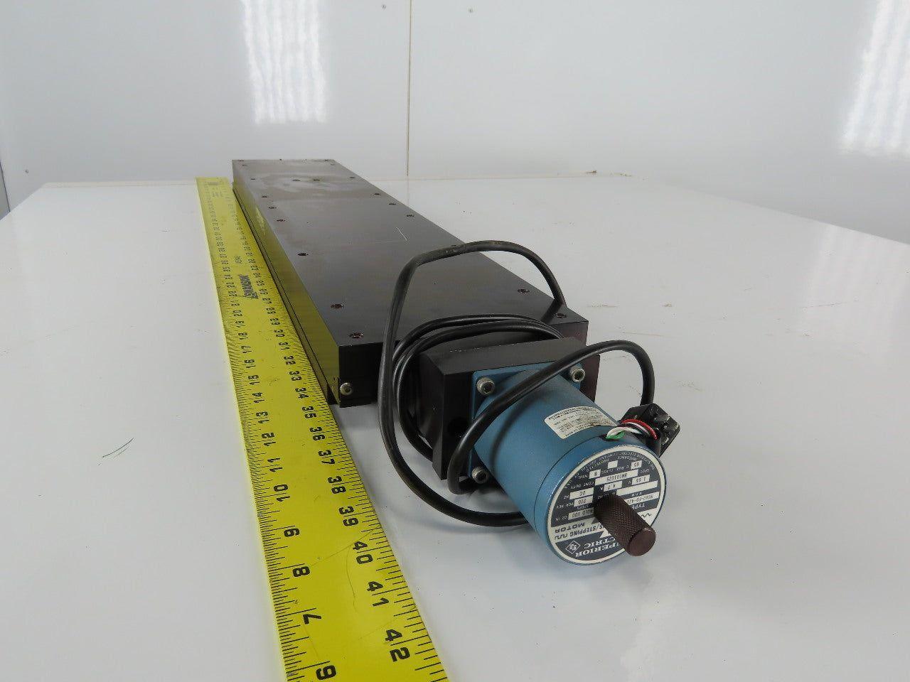 Daedal 6"x30" Linear Slide 9" Stroke W/M062-FD-421 Superior 1.65DC Motor